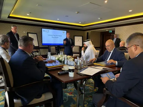 Photograph from ‘Forging New Paths in Global Policing: Cultural Transformation Roundtable in Abu Dhabi’
