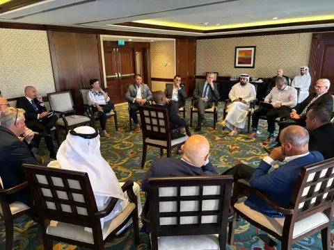 Photograph from ‘Forging New Paths in Global Policing: Cultural Transformation Roundtable in Abu Dhabi’