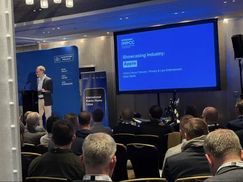Photograph from ‘GCG attends the International Mobile Phone Crime Conference’
