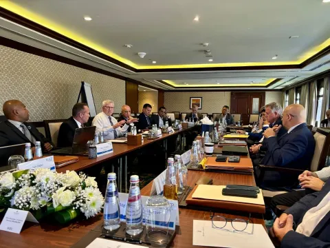 Photograph from ‘Forging New Paths in Global Policing: Cultural Transformation Roundtable in Abu Dhabi’